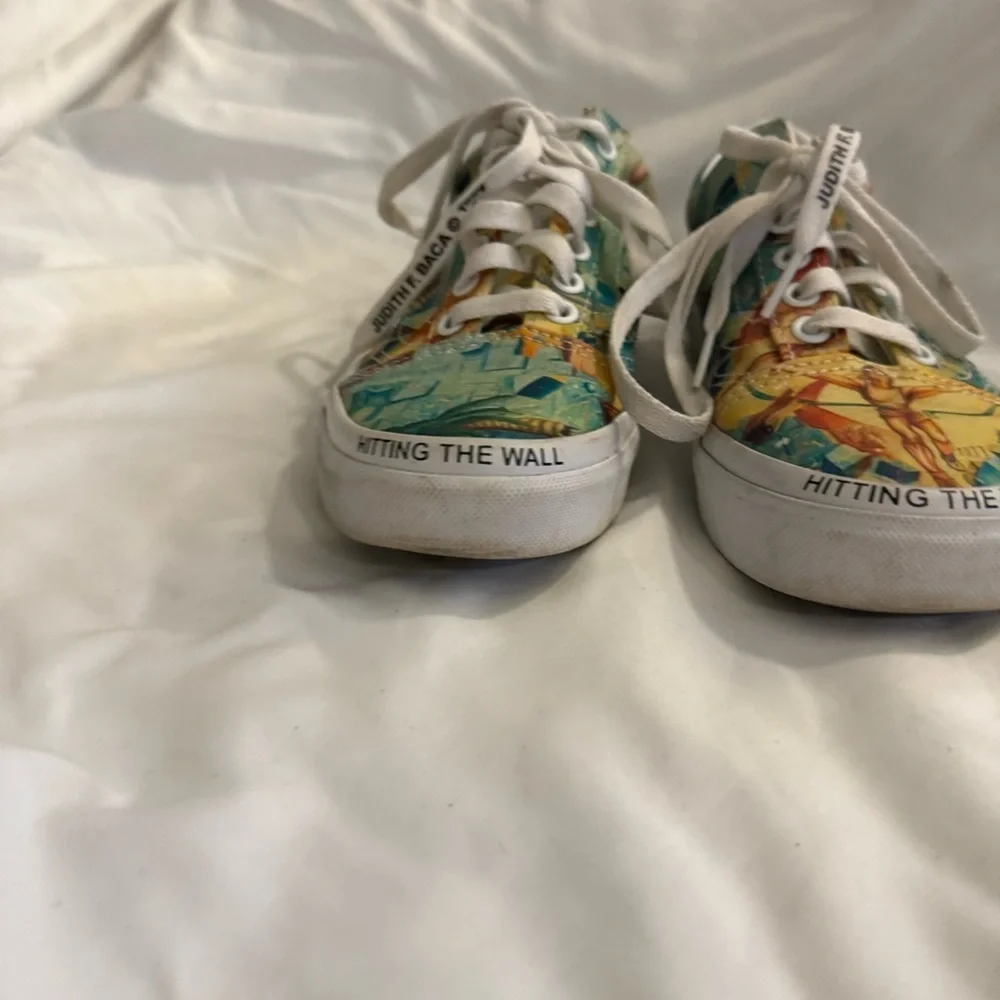 EUC Vans X MOCA Limited Edition Judith F. Baca Old Skool Sneaker